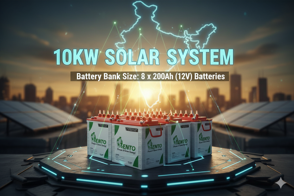 How Many Batteries Are Required for a 10kW Solar System?